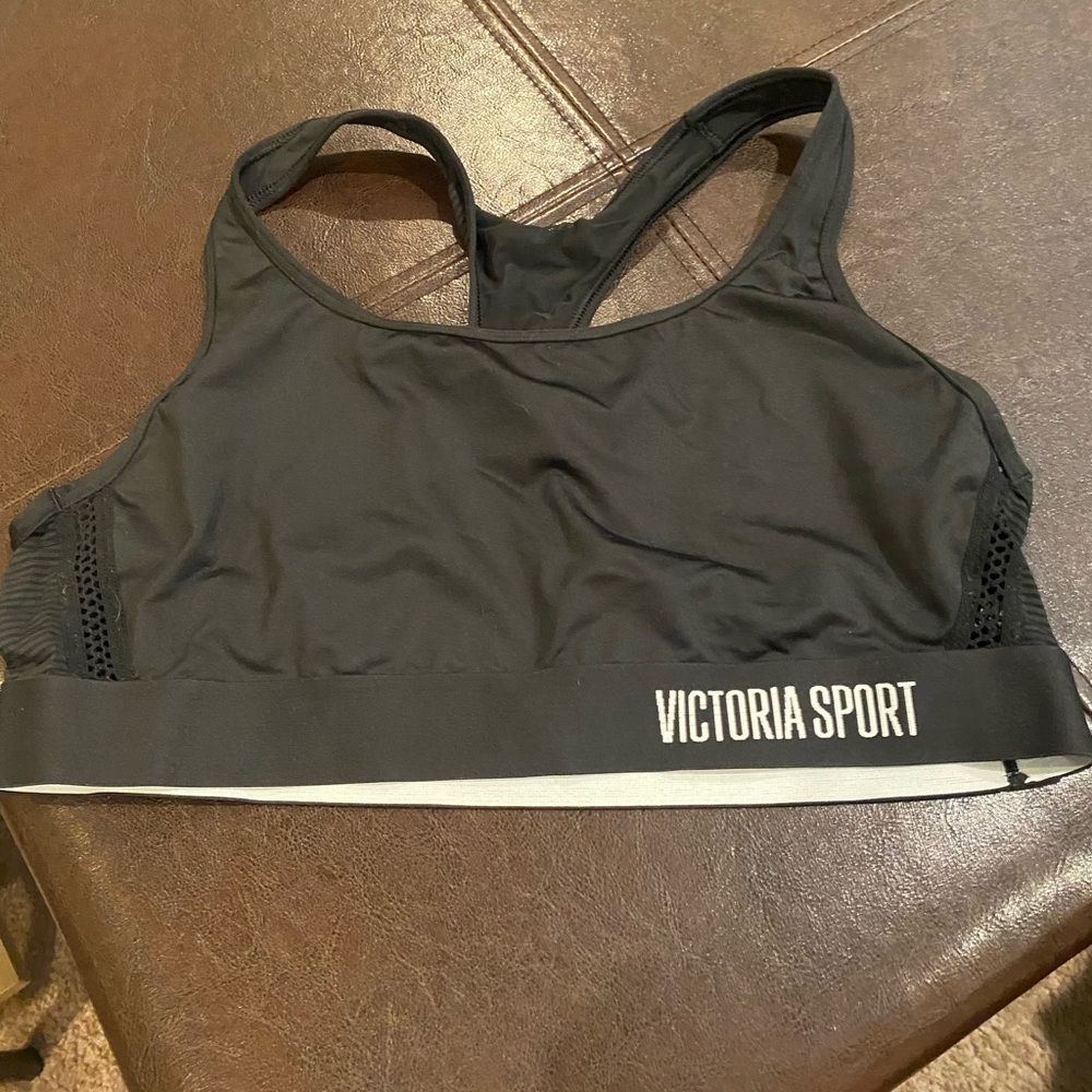 Black Victoria Secret Sport Sports Bra Size XL